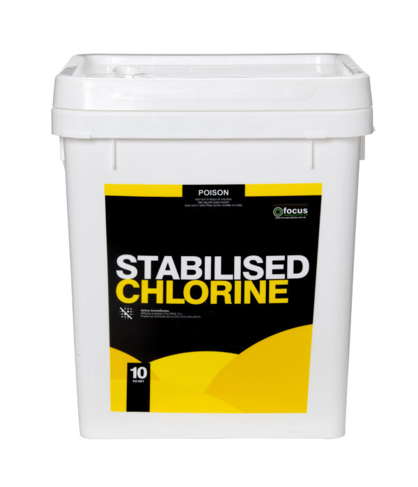 Focus stabilised chlorine 10kg