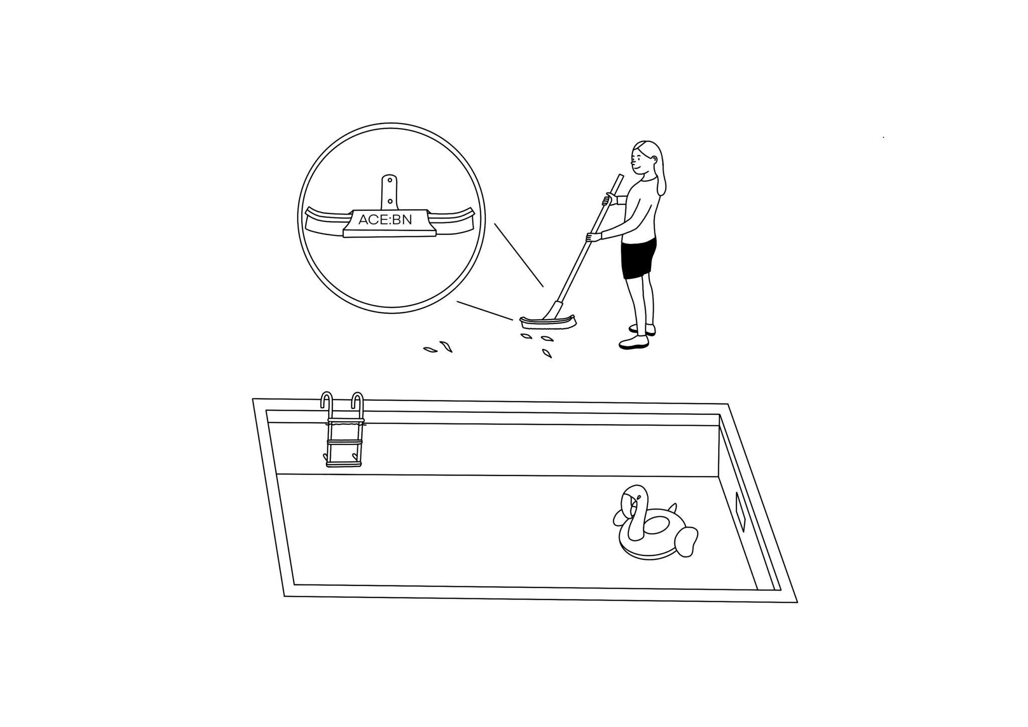 Pool brush learn how to use this tool in your swimming pool